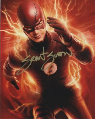 Grant Gustin The Flash Signed Autographed 8x10 Photo S186