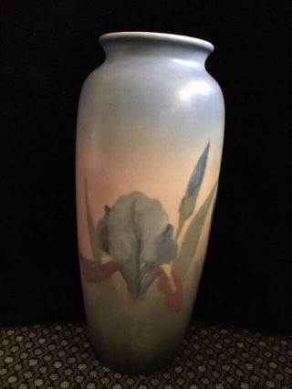 1941 Rookwood Pottery Iris Flower Vase 904D 8 3/4 