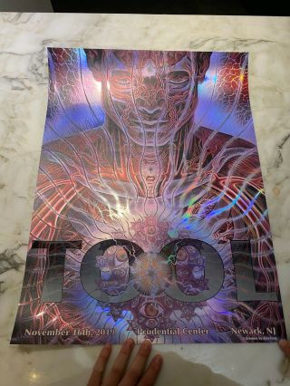 Tool Band Tour Poster Prudential Newark Nj Alex Grey (unsigned)