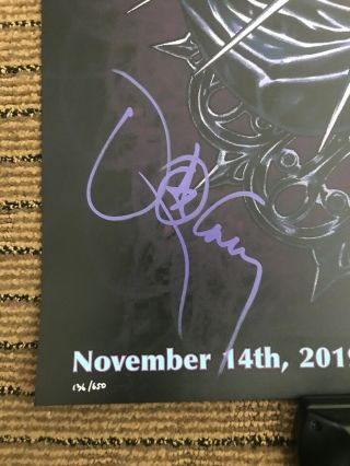 Tool 2019 Tour Poster Boston AUTOGRAPH IN HAND 11/14/19 /650 Signed Photo 7