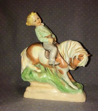 Royal Worcester “happy Days” Porcelain Figurine By F.  G.  Doughty 3435 Rare