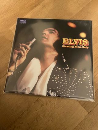 Elvis Presley Standing Room Only Ftd Vinyl Lp Hyper Sticker