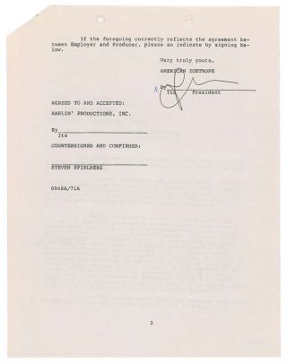 Francis Ford Coppola Signed Autographed Apocalypse Now Contract Psa/dna