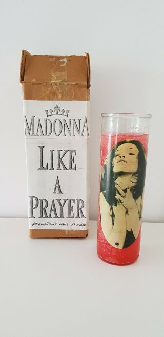 Madonna Like A Prayer Box Set,  Candle,  Altar Stand MISB Ultra Rare 7
