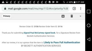 Signed Paul McCartney Hey Grandude Autograph Book. 4