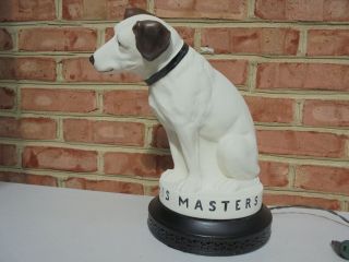 Scarce Vintage Lenox China Rca Victor Nipper Lamp His Masters Voice 12 7/8 "
