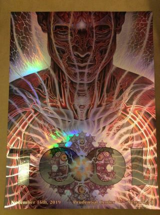 Tool Prudential Center Newark Jersey Nj Event Poster 11/16 279/800 Grey