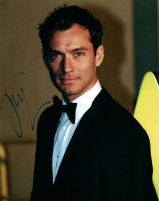 Jude Law Signed 8x10 Photo Pic Autographed Picture With