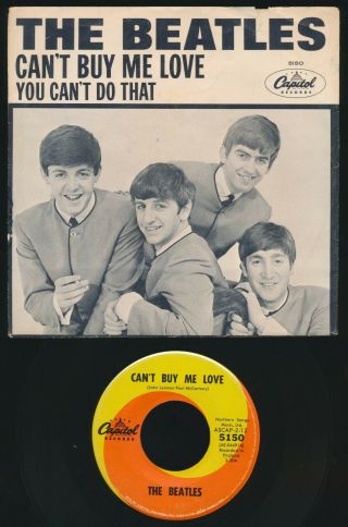 Beatles Rare Orig 1964 U.  S.  