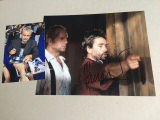 Luc Besson In - Person 2017 In Berlin Signed Autograph Photograph 8 X 10,  Proof