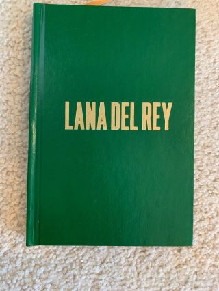 Lana Del Rey Lyric Book.  Born To Die,  Paradise,  Ultraviolence,  Honeymoon - Rare