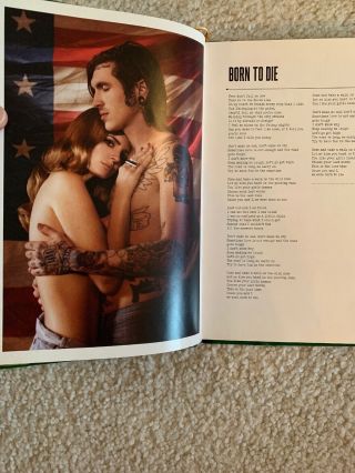 Lana Del Rey Lyric Book.  Born To Die,  Paradise,  Ultraviolence,  Honeymoon - Rare 9