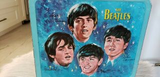 1965 Beatles Lunchbox Nems Vintage 1960 
