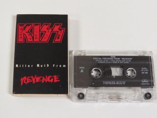 Kiss " Killer Kuts From Revenge " Official Mercury Promo Cassette 1992