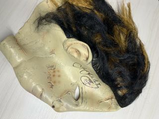 James Jude Courtney Signed Michael Myers Mask Inscribed “the Shape ‘18” Pa