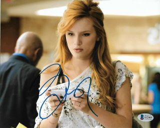 Bella Thorne Autographed Signed Hot & Sexy The Duff Bas 8x10 Photo