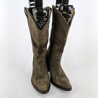 Miranda Lambert Idyllwind Brown Leather Cowboy Boots Size 8.  5 B