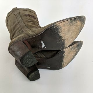Miranda Lambert IDYLLWIND Brown Leather Cowboy Boots Size 8.  5 B 5