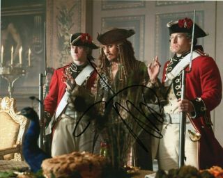 Autographed Johnny Depp Signed 8 X 10 Photo Hot