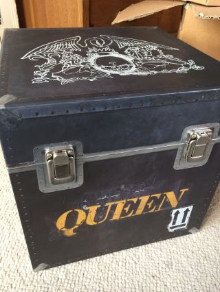 Queen ‎– Live Wembley Magic Tour Roadie Cube Cd Dvd Deluxe Edition Boxset Rare