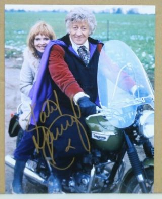 Katy Manning Signed Autographed 8x10 Photo Picture Doctor Who (5.  3)