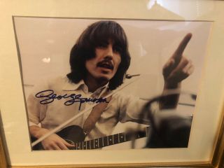 George Harrison,  Signed 8x10 Picture 2