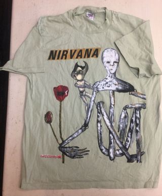 Vintage Nirvana Incesticide T Shirt 90s