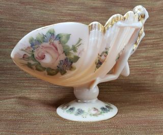 Cambridge Crown Tuscan Flying Nude Bowl - Pink Charleton Floral And Gold