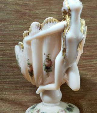 Cambridge Crown Tuscan Flying Nude Bowl - Pink Charleton Floral and Gold 8