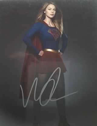 Melissa Benoist Authentic Signed Autographed 8x10 Photo - Supergirl W/coa