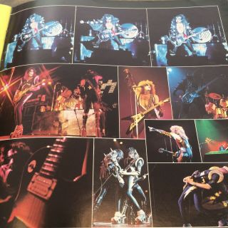 KISS Alive On Tour 1976 Program w/ KISS Army Insert & Ticket Stub 11