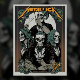 Metallica Poster September 6th 2019 S&m 2 Night One Chase Center San Francisco
