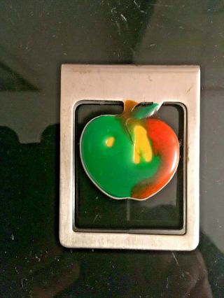 The Beatles Apple Memorabilia Money Clip Ca.  1969 Limited