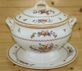 Spode Rockingham Soup Tureen & Lid With Underplate