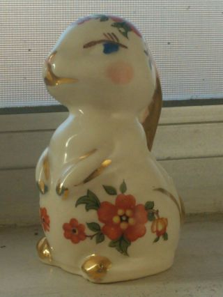 Shawnee Rabbit Figurine Htf Decals