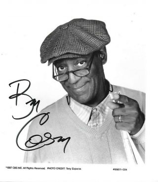 Bill Cosby Actor Authentic Signed B & W 8x10 Autographed Signed Photo