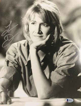 Laura Dern Authentic Signed 11x14 Photo Jurassic Park - Beckett Bas 3