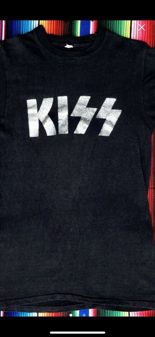 Vintage Kiss 1974 Tour Shirt Concert Shirt