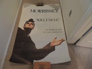 Morrissey Kill Uncle 1991 Lp Cd Cassette Release Promo Poster Huge/rare 60 X 40 "