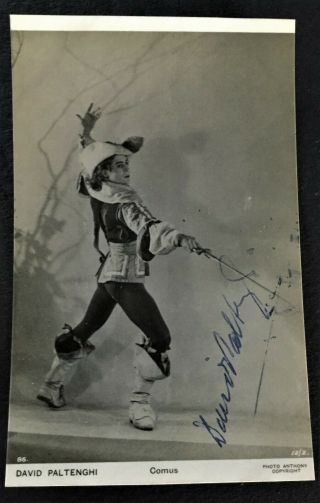 Signed By David Paltenghi.  Rare 1940 