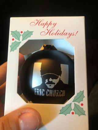 The Chief Eric Church Limited Edition Desperate Man Christmas Ornament