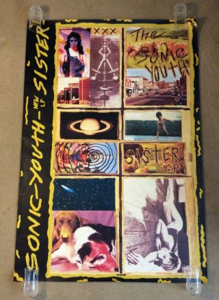 1987 Sonic Youth Sister Poster Art Nirvana Pearl Jam The Cure Shirt Tee