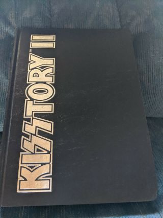Kisstory Ii Book With Case Signed By Gene Simmons.