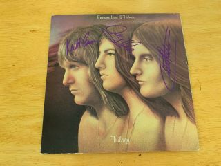 Emerson,  Lake & Palmer Autographed Album.