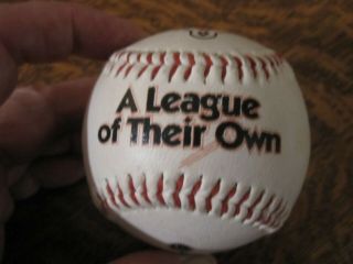 League Of Their Own Baseball - Signatures - Hanks/madonna/davis/marshall/petty