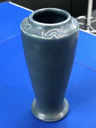 Vintage Rookwood Blue Art Pottery 6.  5 " Vase,  1922. ,