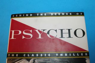 Book: Behind The Scenes of PSYCHO Signed by JANET LEIGH 1995 1st Edition 2