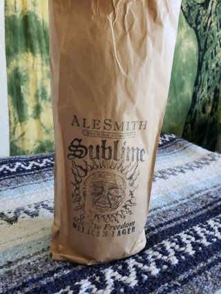 Sublime Alesmith Mexican Lager 40 Oz To Freedom Bottle Very Rare.