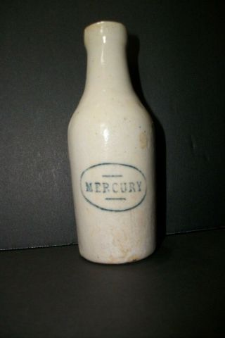 Very Rare Red Wing Pottery 4 " Mercury Mini Jug Bottle Stoneware