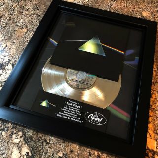 Pink Floyd Dark Side Of The Moon Record Music Award Disc Album Lp Vinyl